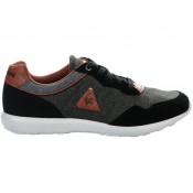 Nouveau Le Coq Sportif Baskets Garçon Noir Chaussures Basses Homme